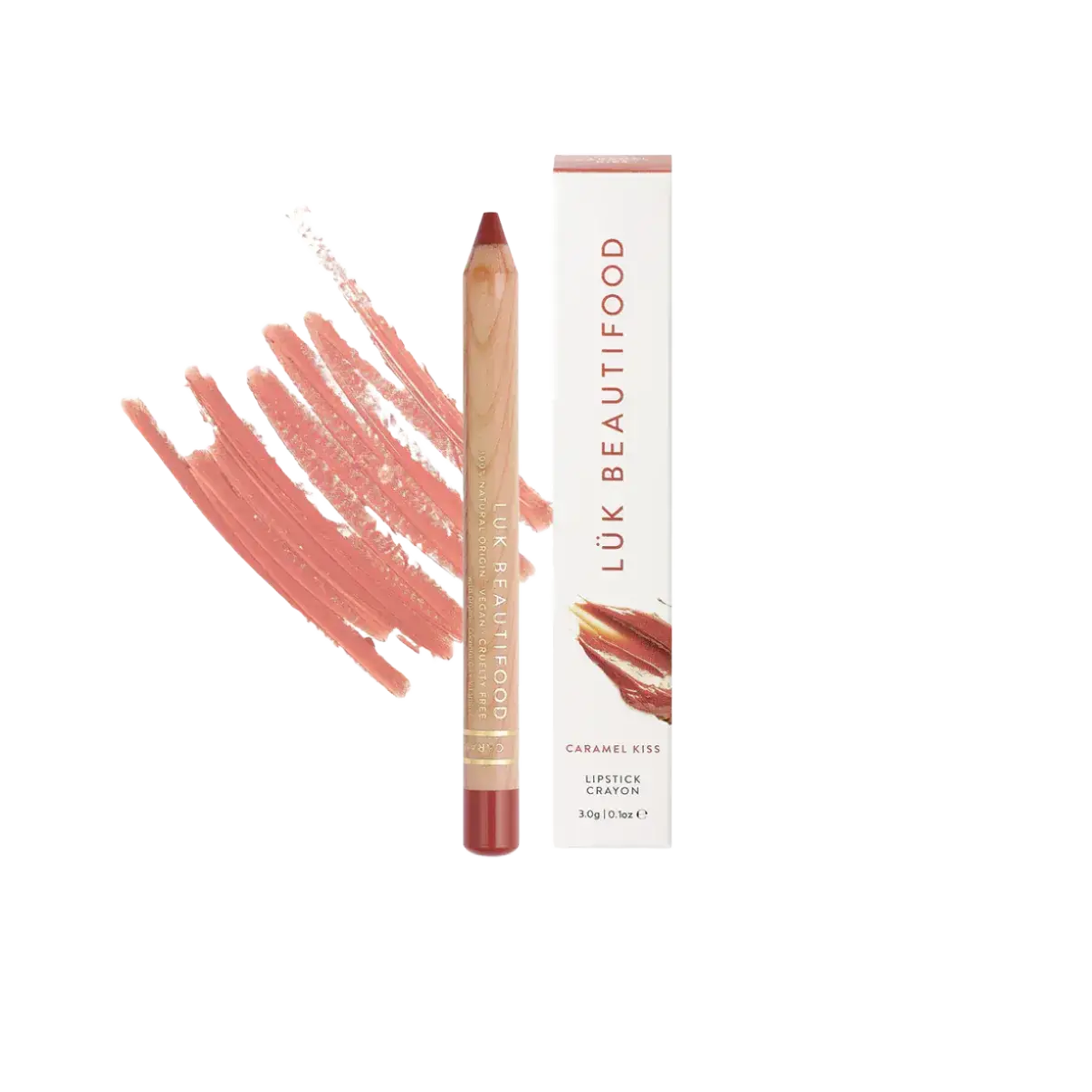 Luk Beautifood Natural Lipstick Crayon Caramel Kiss