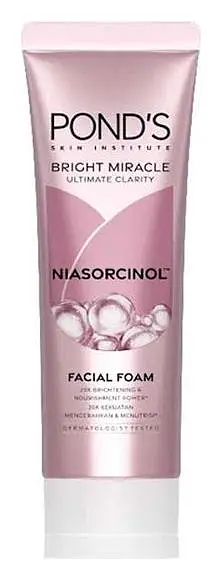 Pond's Bright Miracle Ultimate Clarity Niasorcinol Facial Foam Indonesia