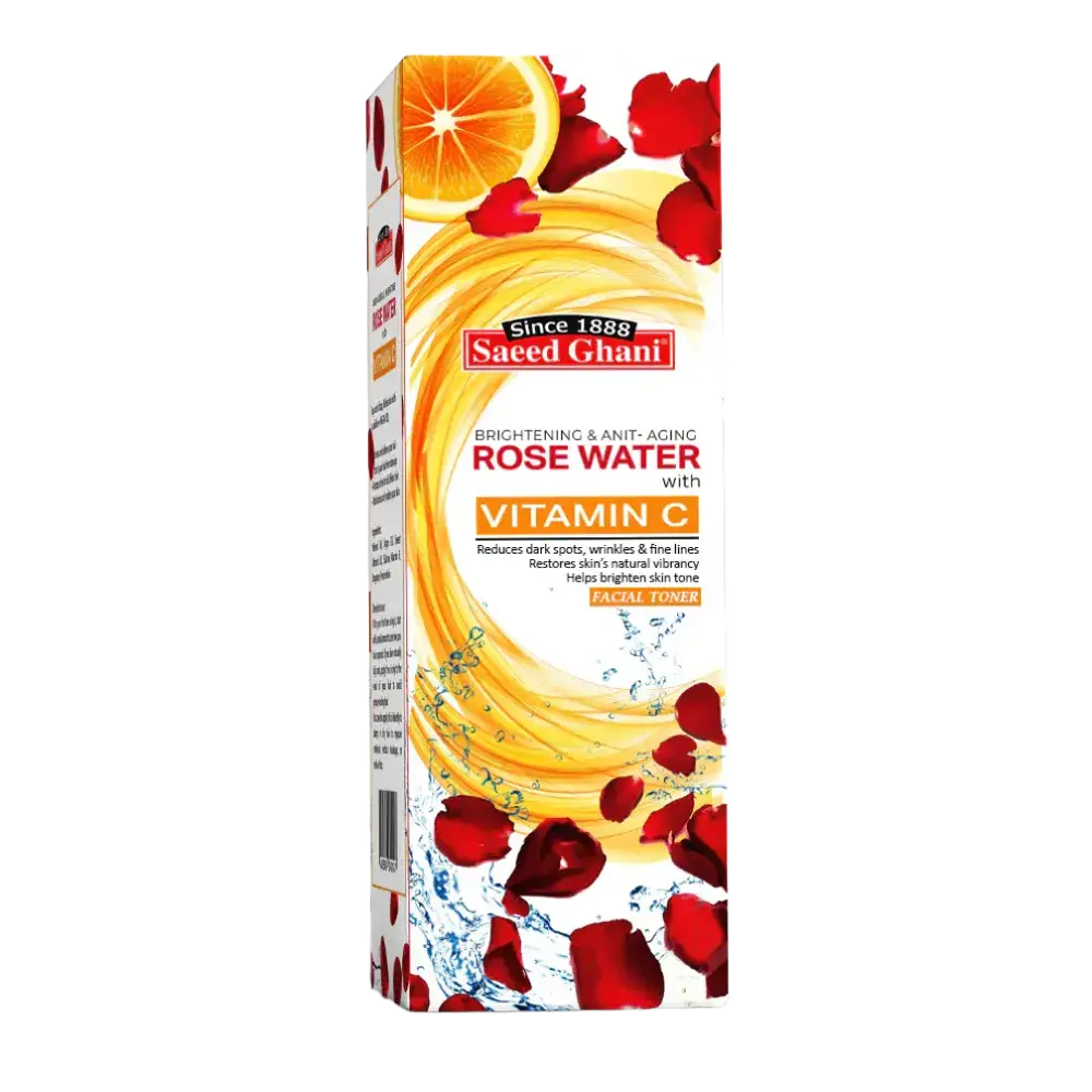 Saeed Ghani Rose Water With Vitamin C Facial Toner