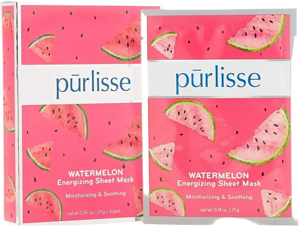 Purlisse Watermelon Energizing Sheet Mask