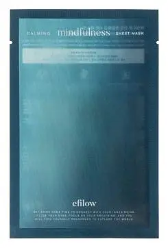 Efilow Calming Mindfulness Sheet Mask
