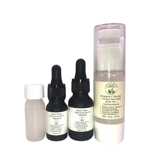 Garden of Wisdom Vitamin C Serum + Ethyl Ascorbic Acid 7% + Antioxidants
