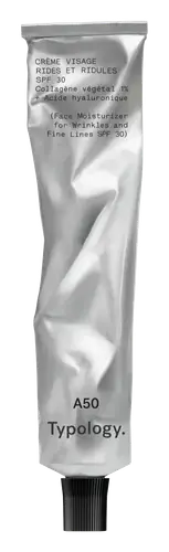 Typology A50 Face Moisturizer For Wrinkles And Fine Lines SPF 30