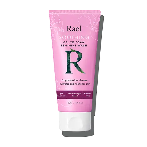 Rael Soothing Gel To Foam Feminine Wash