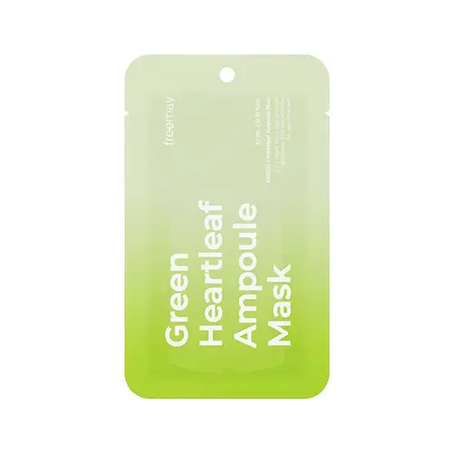 Freemay Green Heartleaf Ampoule Mask Sheet