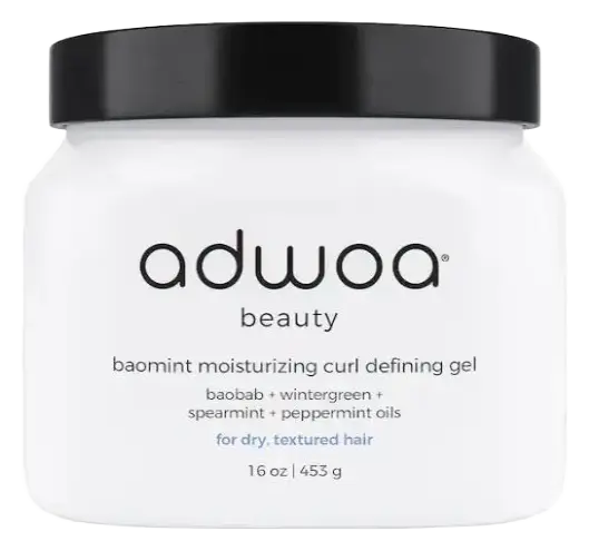 Adwoa Beauty Baomint Moisturizing Curl Defining Gel
