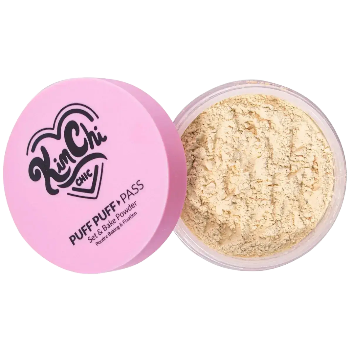 KimChi Chic Beauty Puff Puff Pass Set & Bake Powder 02 Banana