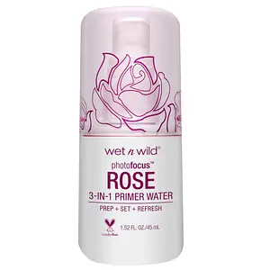 Wet n Wild Photo Focus Rose 3-In-1 Primer Water