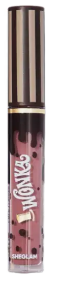 SHEGLAM Willy Wonka Cocoa Kiss Lip Gloss Cookies N’ Milk