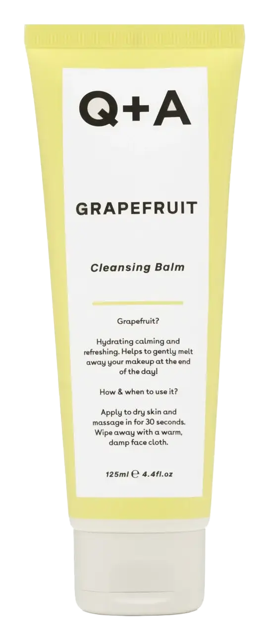 Q + A Grapefruit Cleansing Balm
