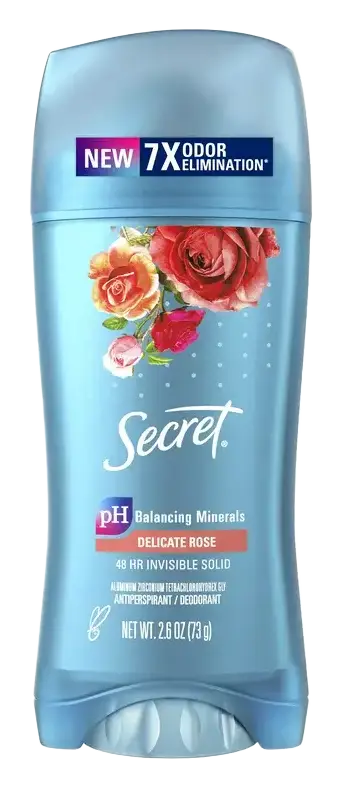 Secret Invisible Solid Antiperspirant Deodorant Delicate Rose