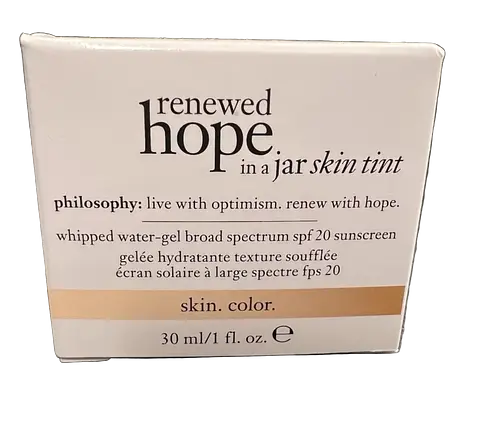 Philosophy Renewed Hope In A Jar Skin Tint SPF 20 Sand