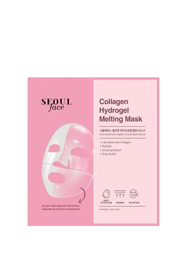 Dermal Korea Seoul Face Collagen Hydrogel Melting Mask