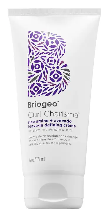 BrioGeo Curl Charisma Rice Amino + Avocado Leave–In Defining Cream