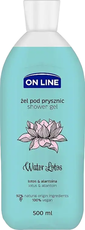 On Line Water Lotus Shower Gel