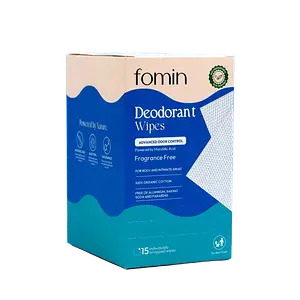 Fomin Deodorant Wipes Fragrance Free