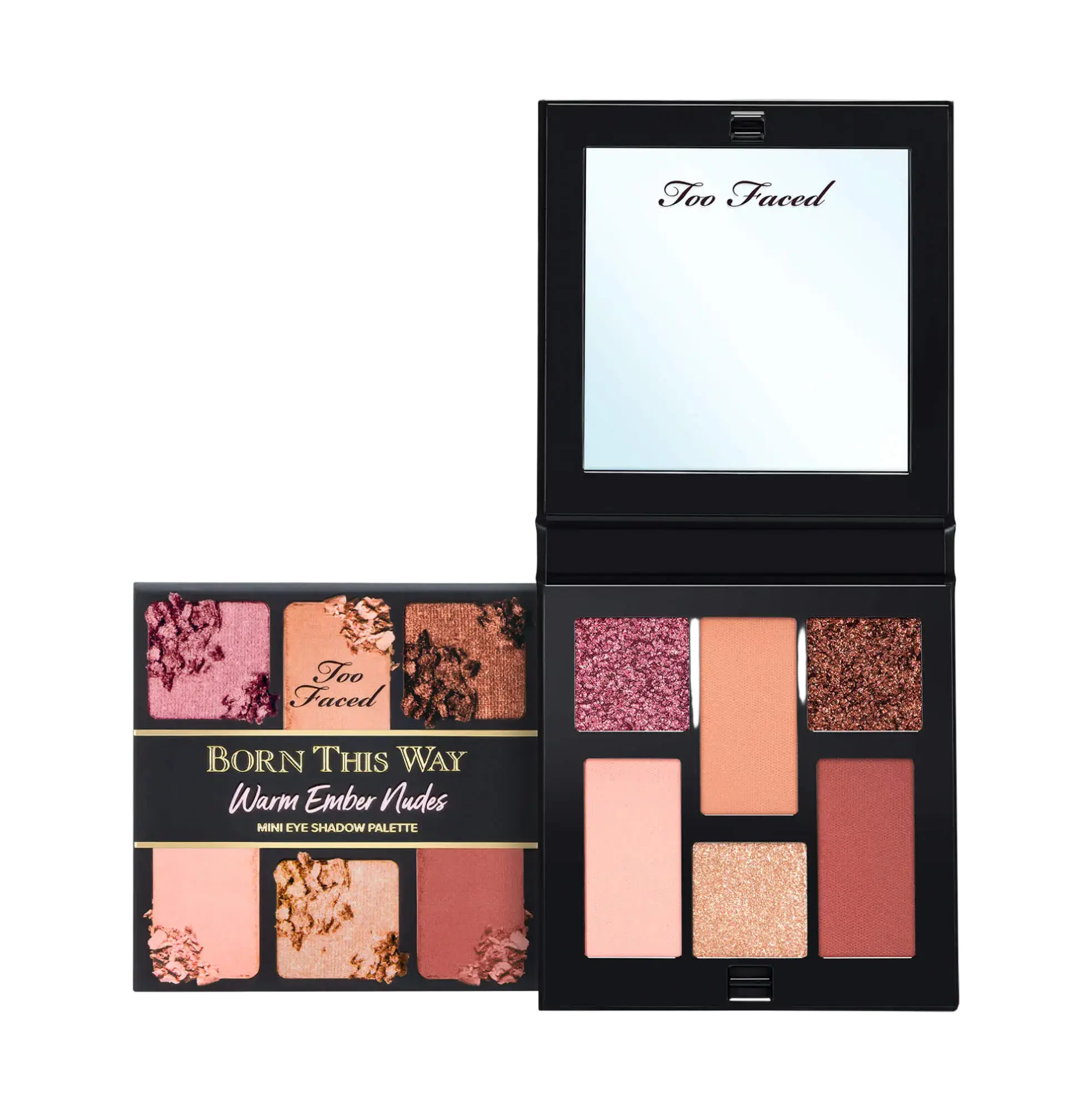 Too Faced Born This Way Natural Nudes Mini Eye Shadow Palette Warm Ember Nudes