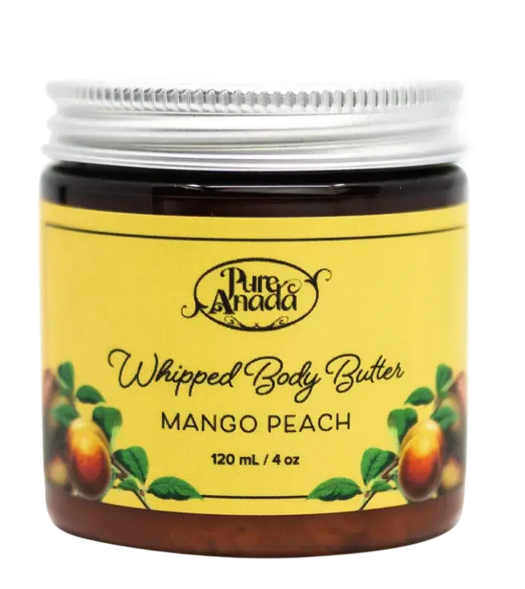 Pure Anada Whipped Body Butter Mango Peach