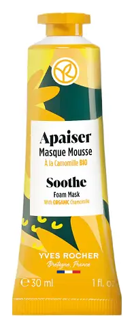 Yves Rocher Soothe Foam Mask With Organic Chamomile
