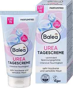 Balea Urea Tagescreme SPF 15