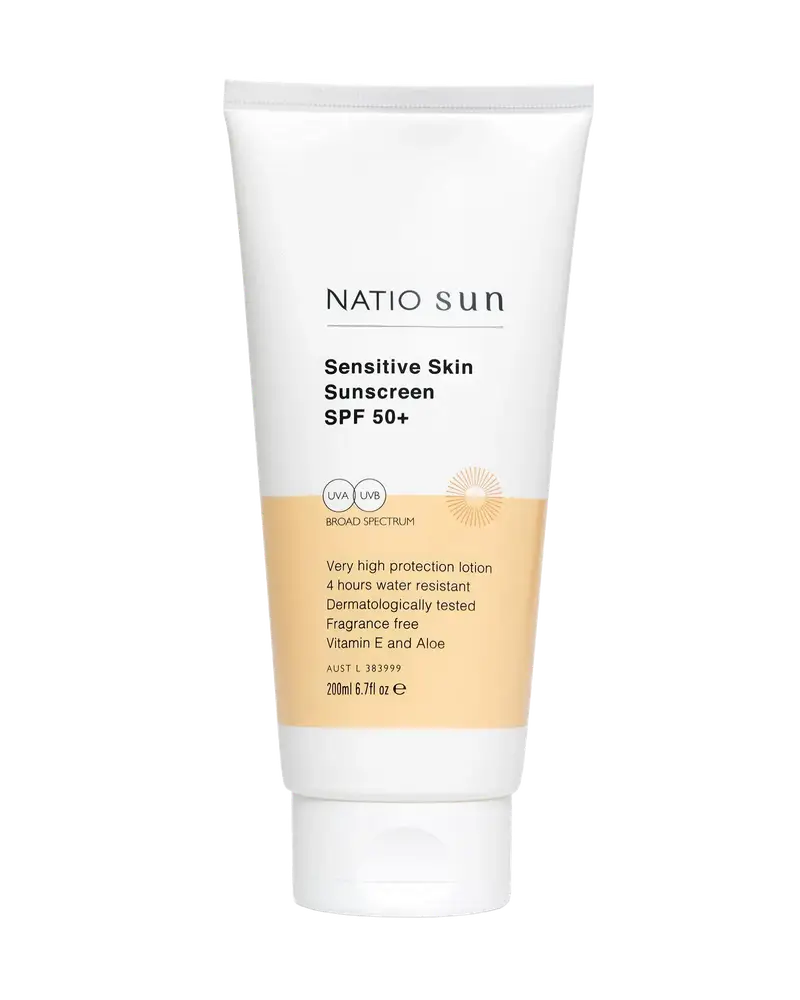 Natio Sensitive Skin Sunscreen SPF 50+
