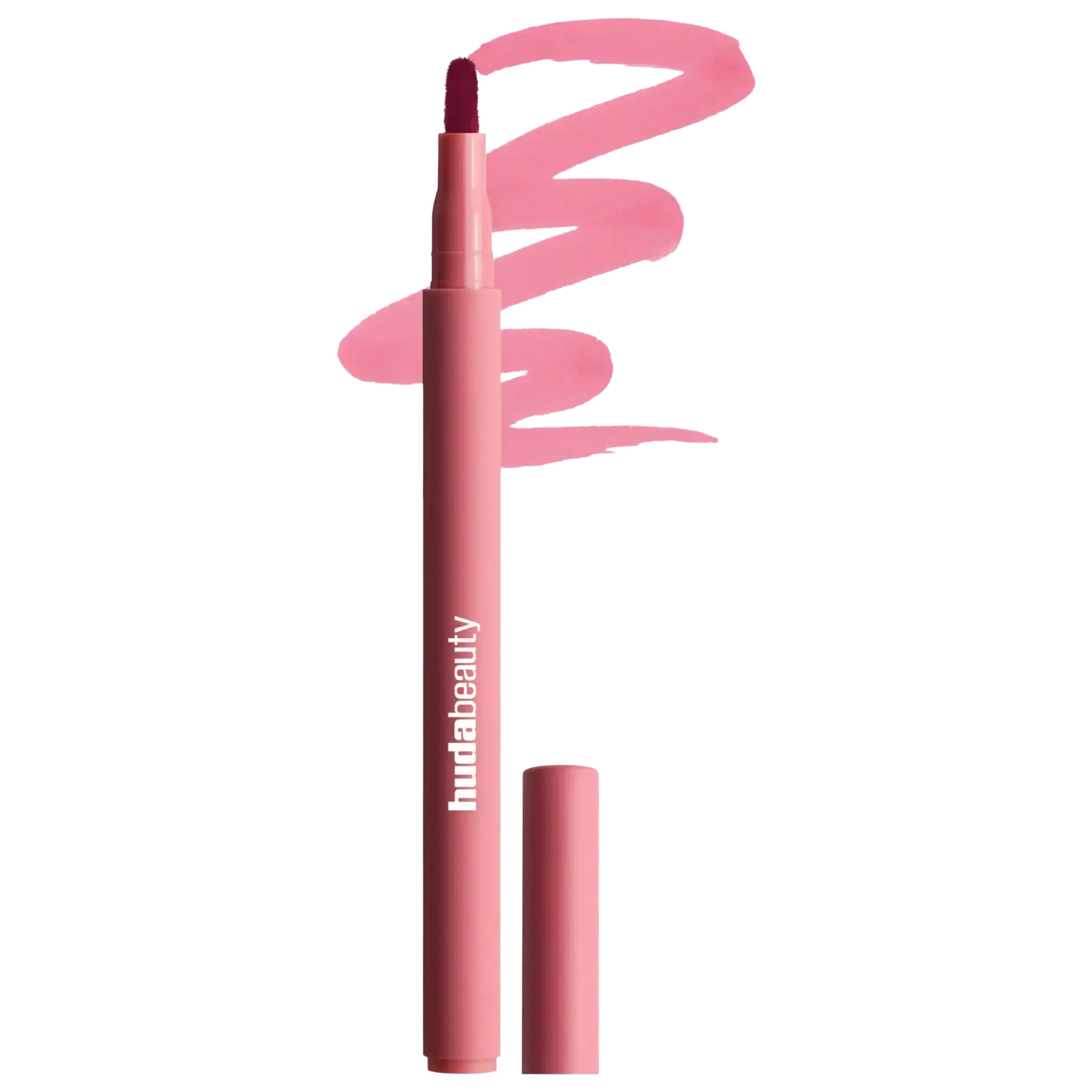 Huda Beauty Lip Contour Lip Stain For 12-Hour Wear Rosewood