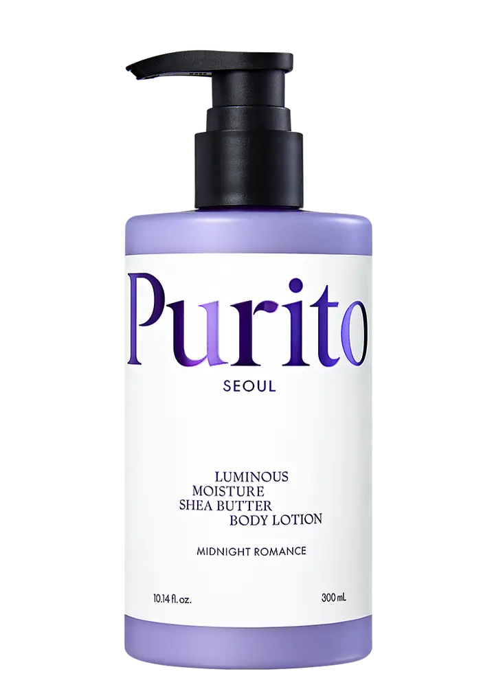 PURITO Luminous Moisture Shea Butter Body Lotion Midnight Romance