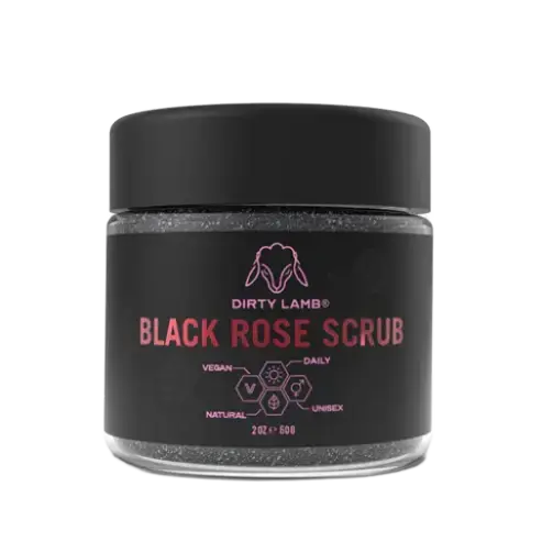 Dirty Lamb Black Rose Scrub