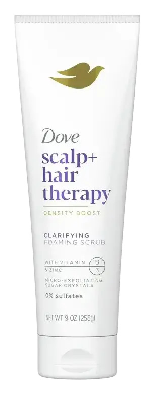 Dove Scalp + Hair Therapy Density Boost Clarifying Foaming Scalp Scrub