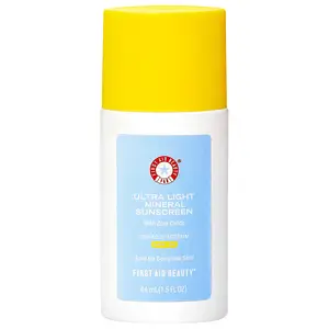 First Aid Beauty Ultra Light Liquid Mineral Sunscreen With Zinc Oxide SPF 30