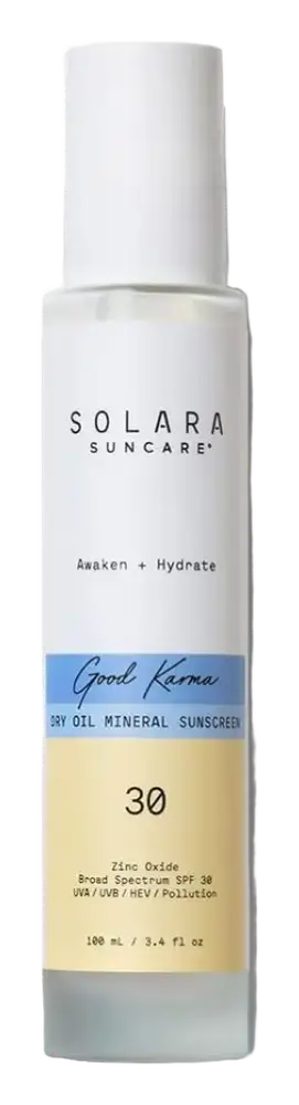 Solara Suncare Good Karma Dry Oil Mineral Sunscreen SPF 30