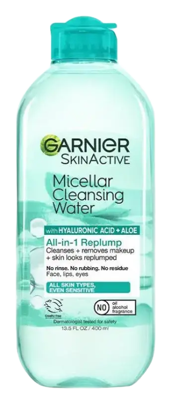 Garnier Micellar Cleansing Water With Hyaluronic Acid + Aloe