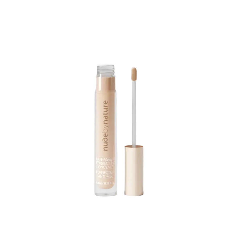 Nude By Nature Anti-Ageing Correcting Concealer 01 Ivory