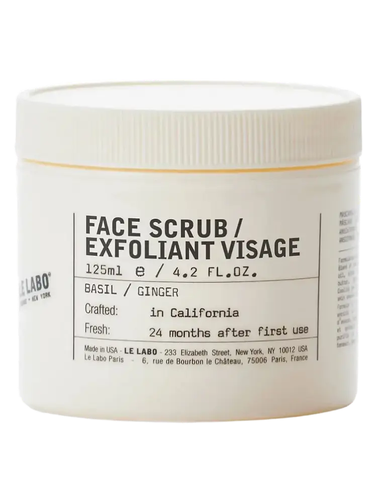 Le Labo Fragrances Face Scrub Basil