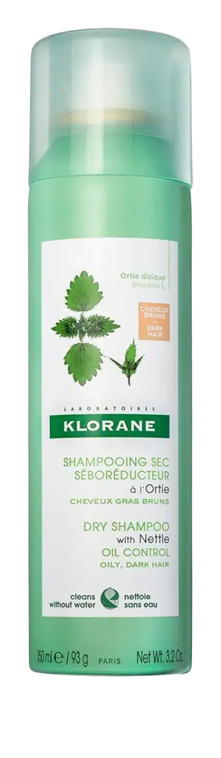 Klorane Dry Shampoo With Nettle For Oily, Dark Hair