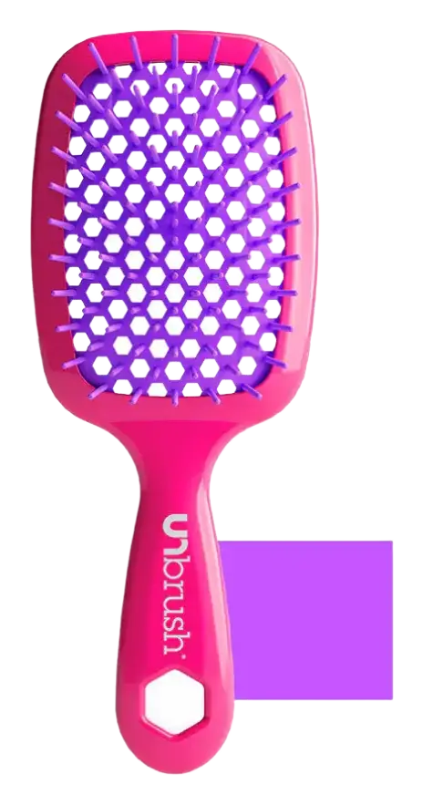 FHI Heat Unbrush Detangling Hair Brush Pink Burst
