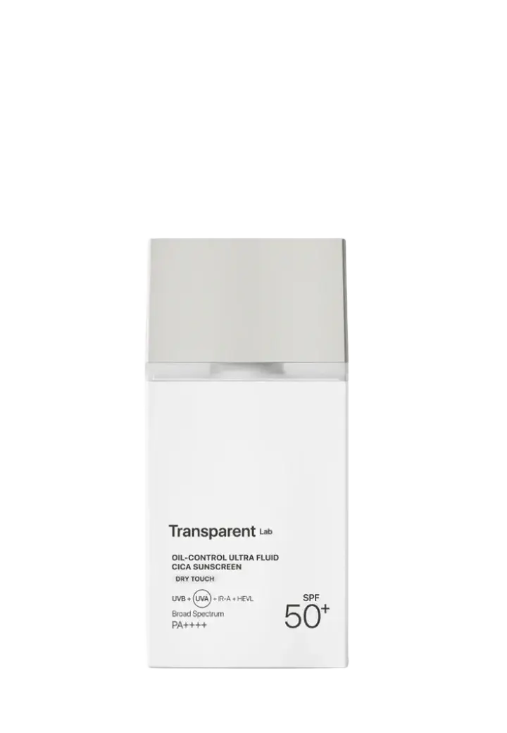 Transparent Lab Oil-Control Ultra Fluid Cica Sunscreen SPF 50+ PA++++