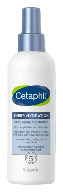Cetaphil Sheer Hydration Body Spray Moisturizer