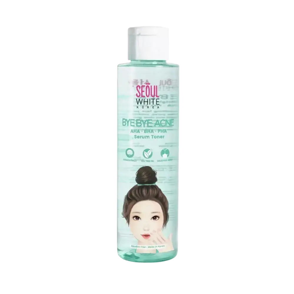 Seoul White Korea Bye Bye Acne Serum Toner