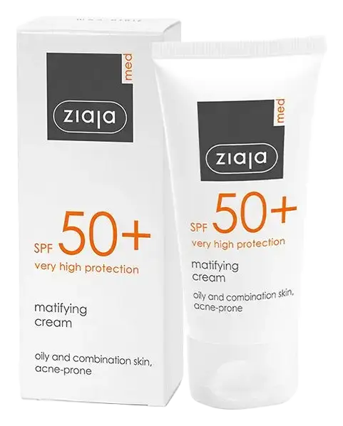 Ziaja Mattifying Cream SPF 50+