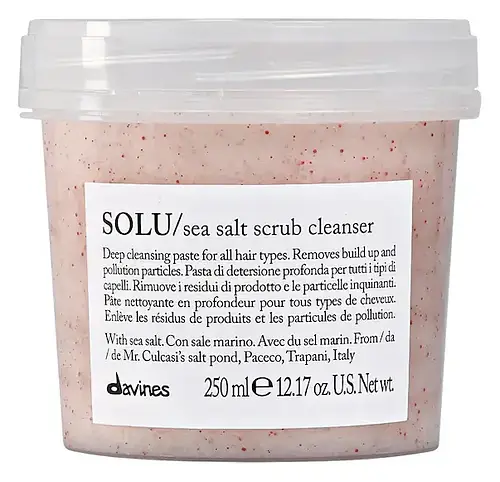 Davines Solu Sea Salt Scrub Cleanser