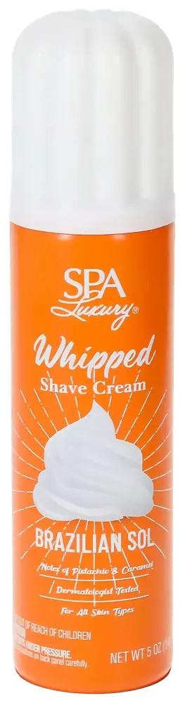 Spa Luxury Whipped Shave Cream Brazilian Sol