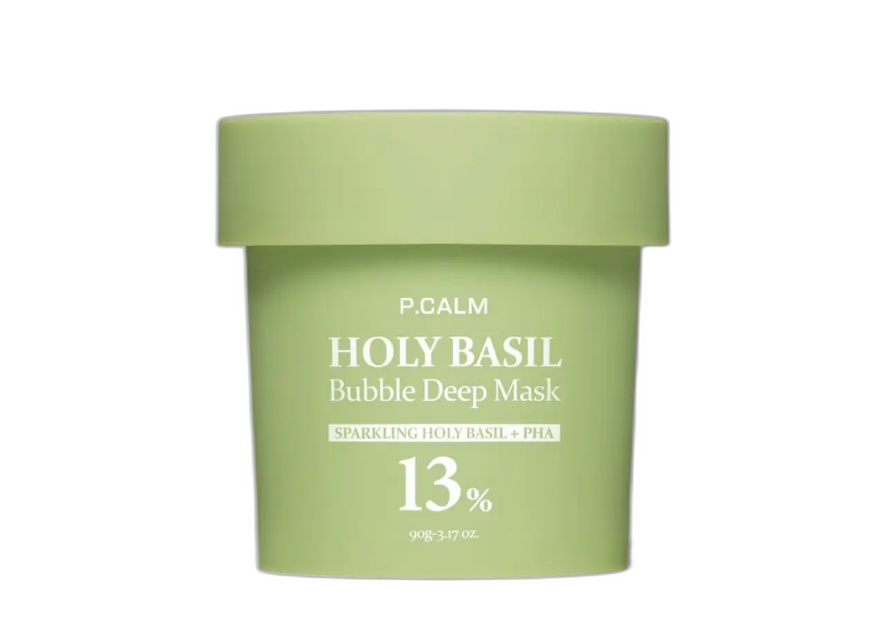P.Calm Holy Basil Bubble Deep Mask