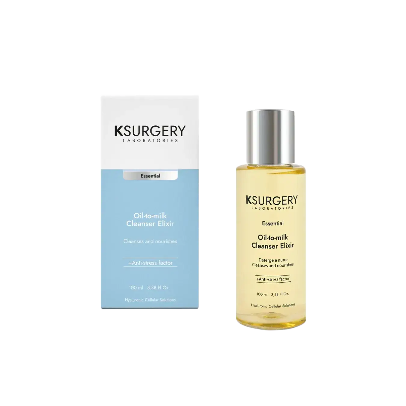 Ksurgery Laboratories Essential Oil-To-Milk Cleanser Elixir