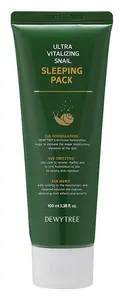 DEWYTREE Ultra Vitalising Snail Sleeping Pack Mask