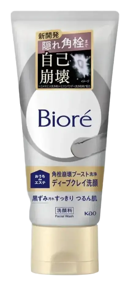 Biore Ouchi De Esthe Deep Clay Facial Cleanser