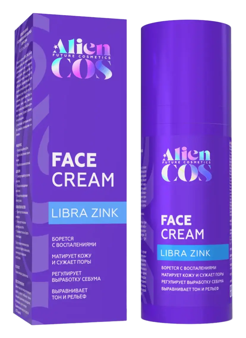 Aliencos Face Cream Libra Zink