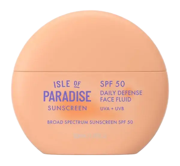 Isle of Paradise Daily Defense Face Fluid Sunscreen SPF 50