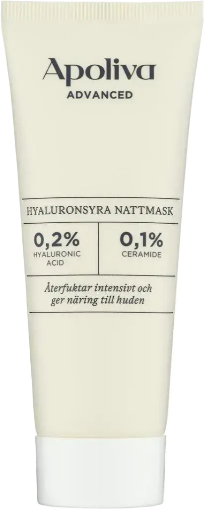 Apoliva Advanced Hyaluronsyra Nattmask