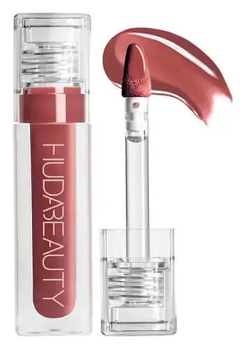 Huda Beauty Faux Filler Extra Shine Lip Gloss Bombshell